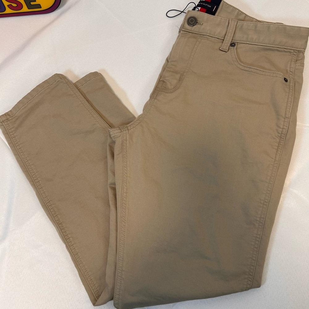 Tommy Hilfiger Men's Khaki Chinos Size 34/30‎